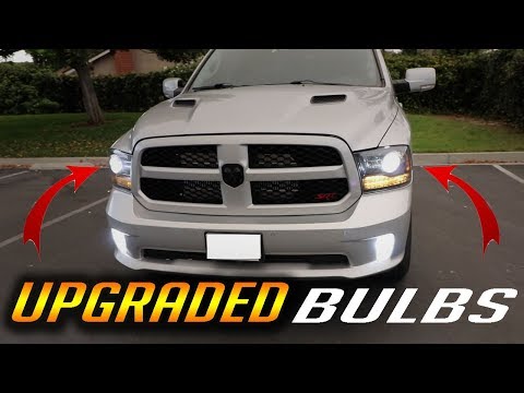 LED & HID Upgraded Bulbs for RAM 1500