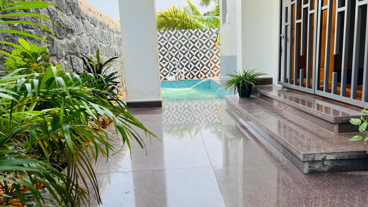 AD:264 Pondicherry Eden Beach House || 3BHK 2080 Sq.ft land || Swimming Pool || PPA