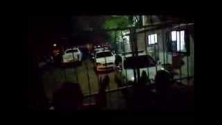 Protesta Policial En El Barrio Sanidad, Mendoza