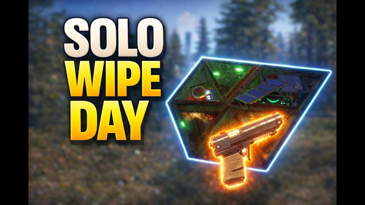What a Successful Solo Wipe Day Looks Like in Rust - YouTube