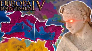 EU4 - What if BOTH ROMAN EMPIRES Existed in 1444?