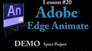 Adobe Edge Animate Lesson #20 - Space Demonstration (Lesson coming soon!)