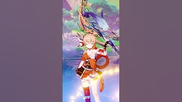 Yoimiya feeling lonely ❤️ GENSHIN IMPACT #genshinimpact #yoimiya