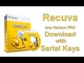 Recuva Any Version PRO Download with Serial Keys Latest