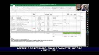 Deerfield Selectboard, Finance Committee, and CIPC - May 11, 2021