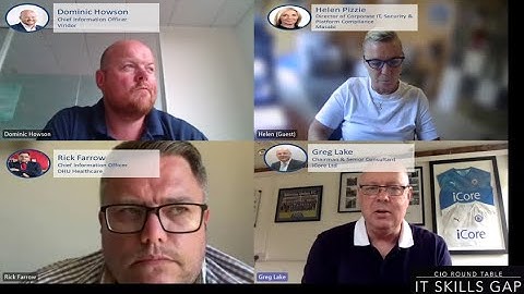 iCore CIO Roundtable - IT skills gap