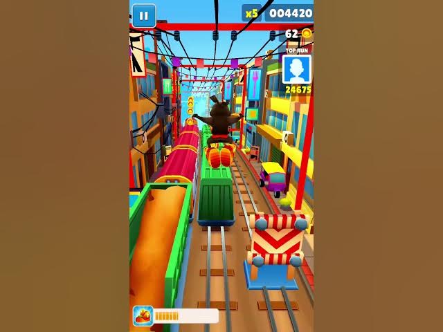 Quieres jugar Subway Surfers? Juega a este juego en línea gratis en Pais de  Los Juegos / Poki. Much…