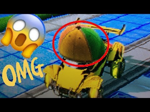 ROCKET LEUAGE GIANT HUGE HAT GLITCH/ APRIL FOOLS PRANK?