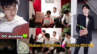 Why Boxiao fake house material always matched yizhan current life/ Yibo's Asian game song released💚