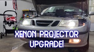 SAAB 9-5 Arc Restoration part 8 | Xenon Projector Upgrade