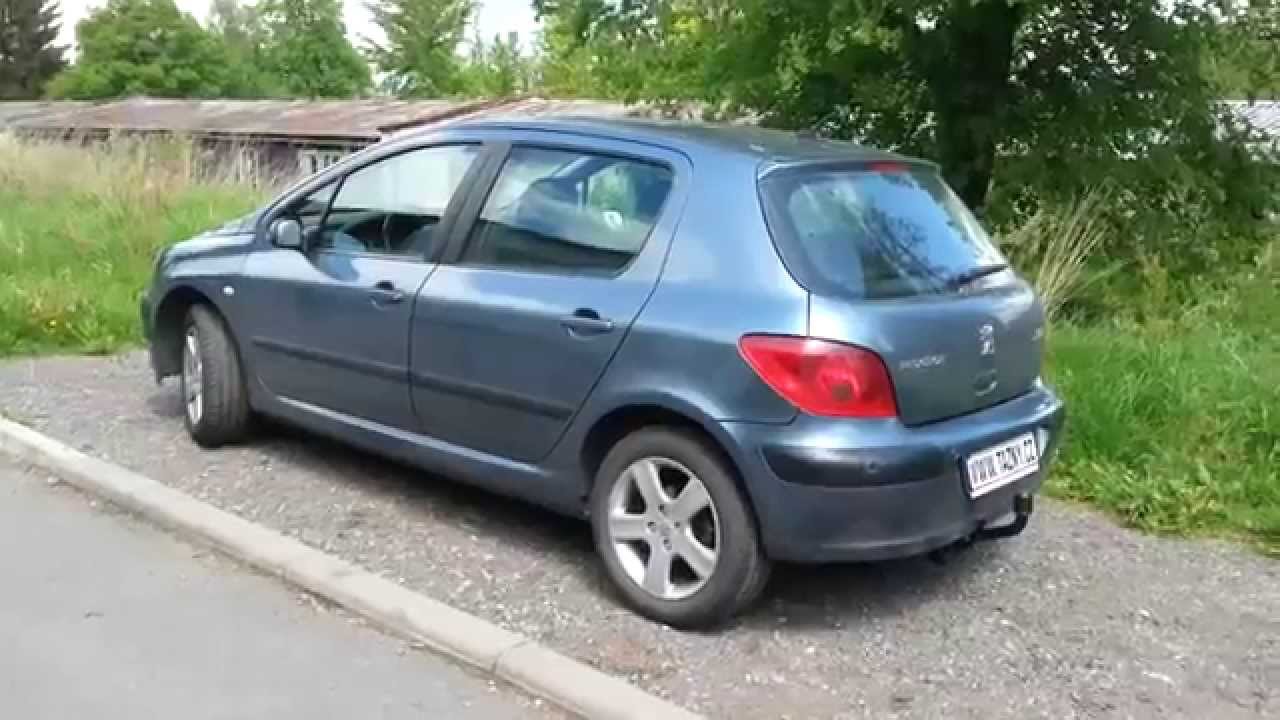 Tažné zařízení Peugeot 307 YouTube