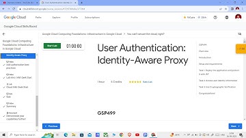 User Authentication Identity Aware Proxy || Lab Tutorial | Step By Step Tutorial || GDSC 2023