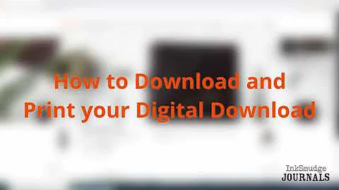 Can you print pictures from a digital download?