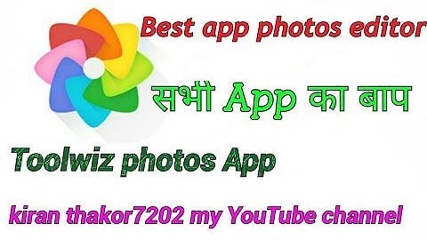 how to Toolwiz Photos editor  Android mobile hindi video