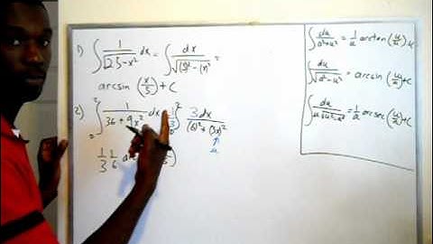 Inverse Trig Integrals