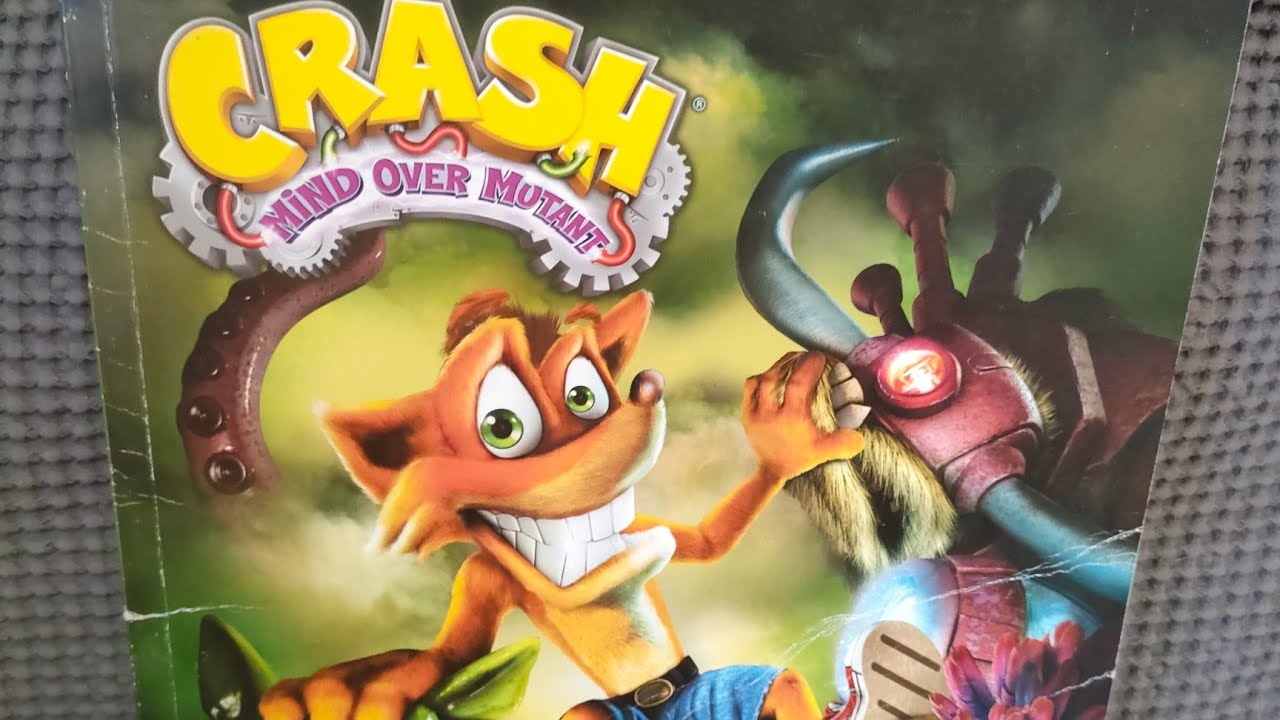 Crash Mind Over Mutant (2008) Prima Games Strategy Guide Flick Through