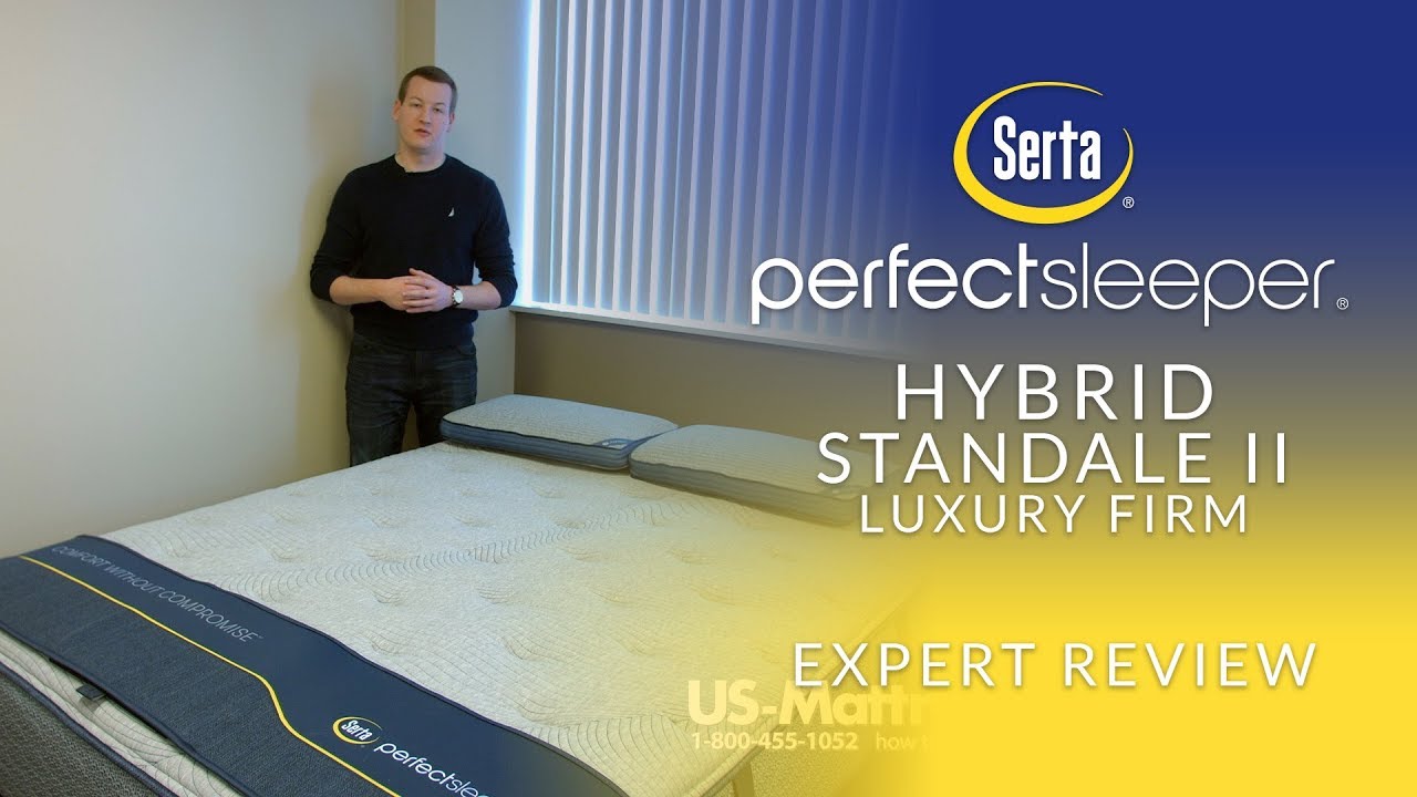 Serta Perfect Sleeper Hybrid Standale II Luxury Firm ...