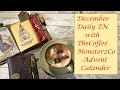 December Daily Journal &amp; Planner Featuring @TheCoffeeMonsterzCo Advent calendar