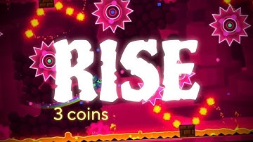 Geometry Dash Alternate Universe 2.1 | Rise - Fingerdash Remake {3 Coins}