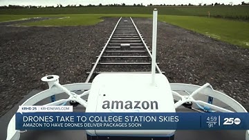 Amazon Drones to take to College Station skies soon