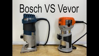 Trim routers, Vevor VS Bosch reviewed by Coffee and tools ep 400