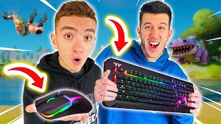 видео: ФОРТНАЙТ, НО БРАТ МИ КОНТРОЛИРА КЛАВИАТУРАТА, А АЗ МИШКАТА! картинка: ФОРТНАЙТ, НО БРАТ МИ КОНТРОЛИРА КЛАВИАТУРАТА, А АЗ МИШКАТА!