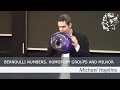 Michael Hopkins: Bernoulli numbers, homotopy groups, and Milnor