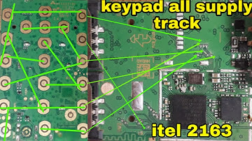 itel 2163 all button solution || itel 2163 all keypad jumper solution