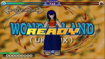 Dance Dance Revolution Extreme (USA) (PS2/PCSX2) - Wonderland -UKS Mix- (Heavy) 60FPS Gameplay
