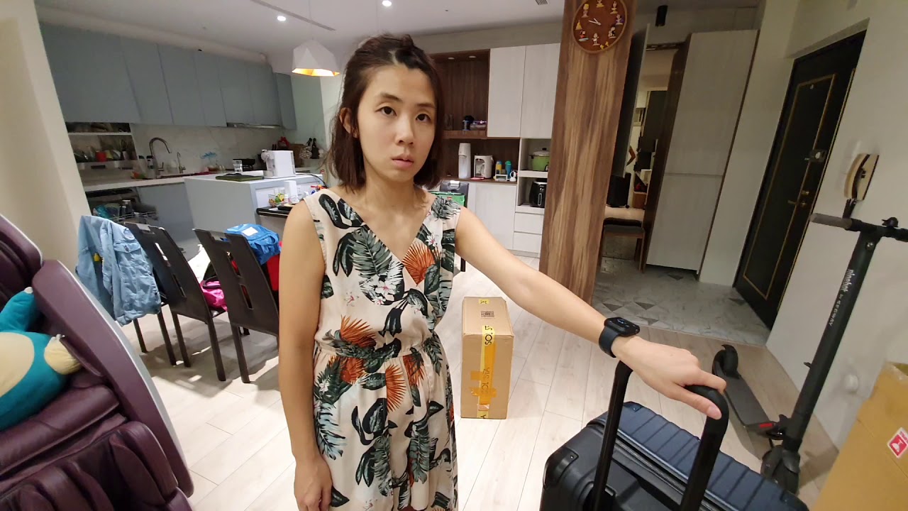 準備出國整理行李｜我們的行李箱超級好推