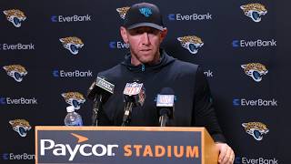 Liam Coen Recaps Win Over Bengals | Jacksonville Jaguars