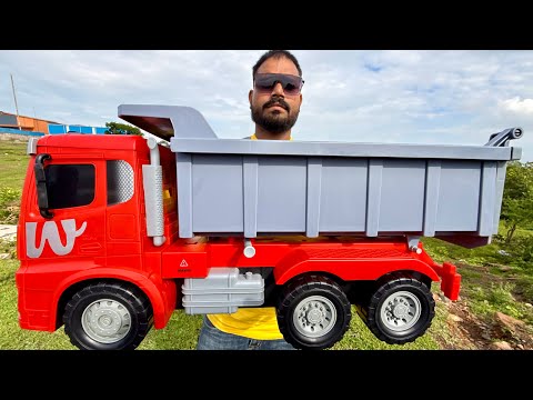 Big Truck Unboxing Vlog | Tata Dump Truck 10 Tyre Unboxing | 