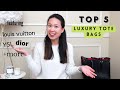 Top 5 Luxury Totes | $50 off promo code