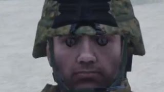 he's here
