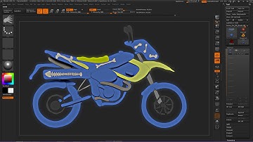 Zbrush4R6 Curve Tri Fill Brush
