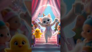 Dhinka Chika #comedycrittersshorts #cat #cute #pets #funny #shortsfeed #dhinkachika #catdance #kids