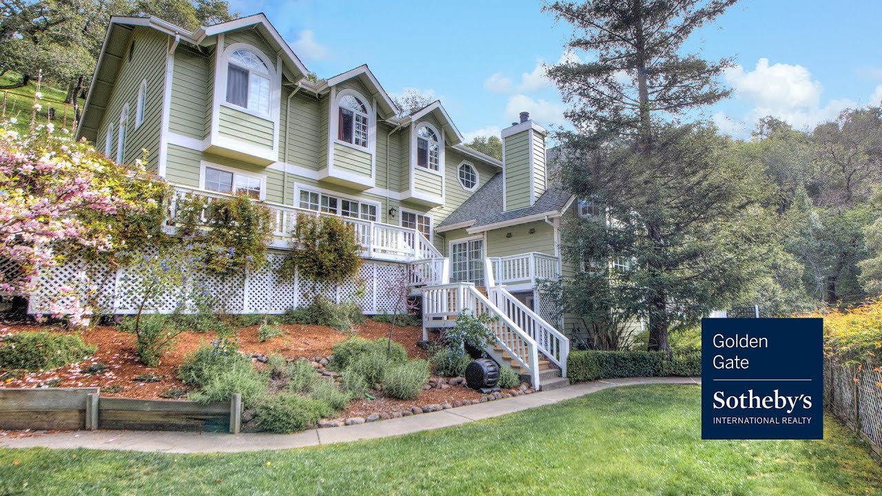 61 Wolfe Canyon Rd Kentfield CA Kentfield Homes for Sale YouTube