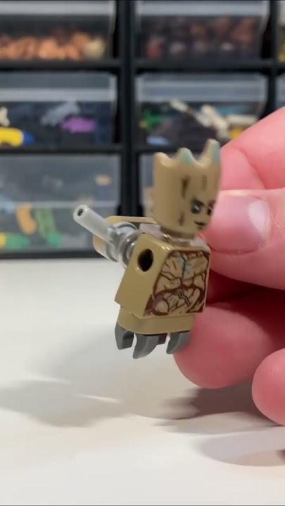 Disney Marvel Groot Minifigur Blumentopf Anime Film Spielzeug