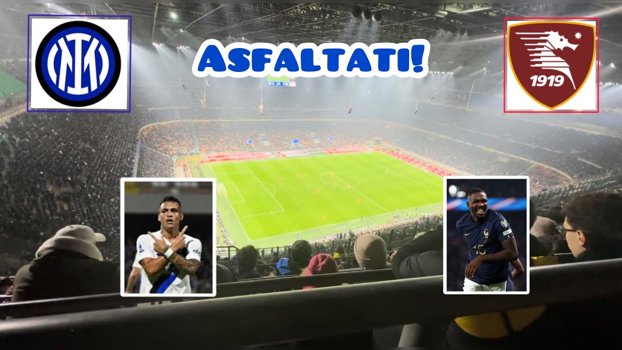 SAN SIRO LIVE REACTION! INTER SALERNITANA 4-0! 🔵⚫️