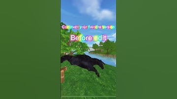 Before vs after edit. Comment your favorite version! #sso #starstable #starstableonline