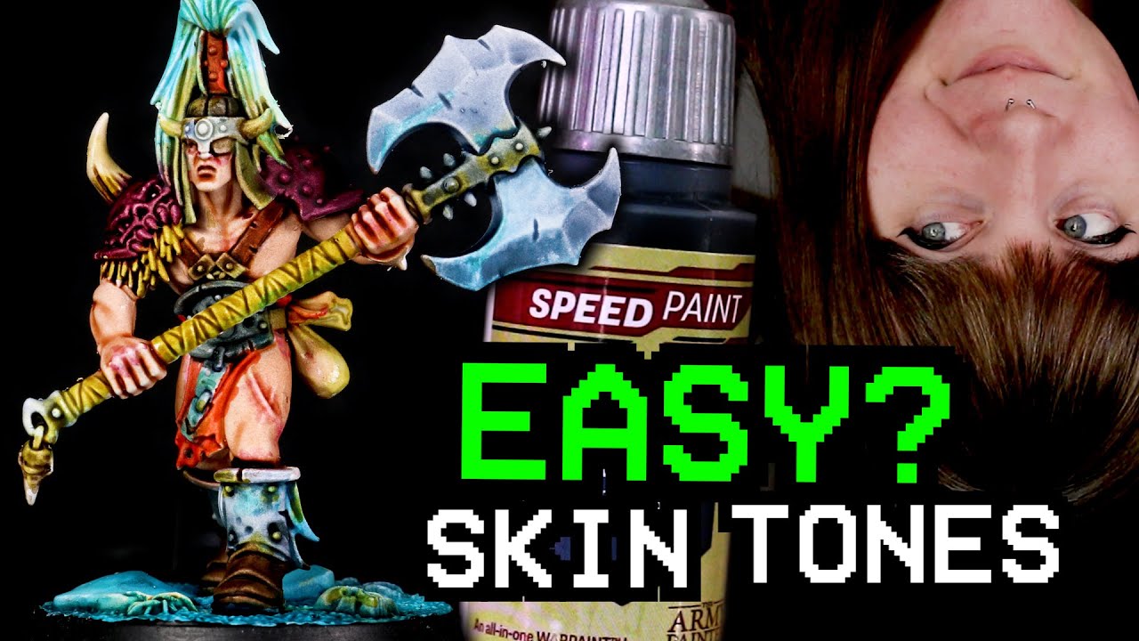 Painting Skin in 5 mins or Less with TheArmyPainter Speedpaints! YouTube