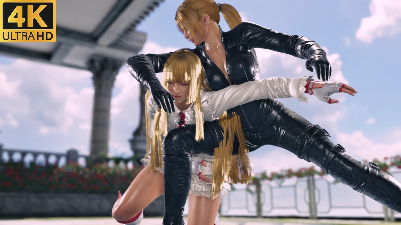 (Ryona) TEKKEN 8 - Nina grabs on Lili 鉄拳8 リリ リョナ