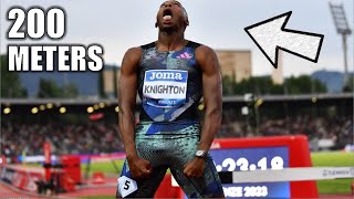 Erriyon Knighton Just Made 200 Meter History!