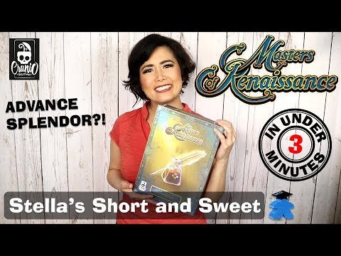 Masters of Renaissance, Lorenzo Il Magnifico The Card Game - Stella's Short and Sweet