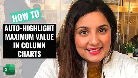 How to auto-highlight the maximum value in a Column Chart