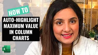 How to auto-highlight the maximum value in a Column Chart Profile