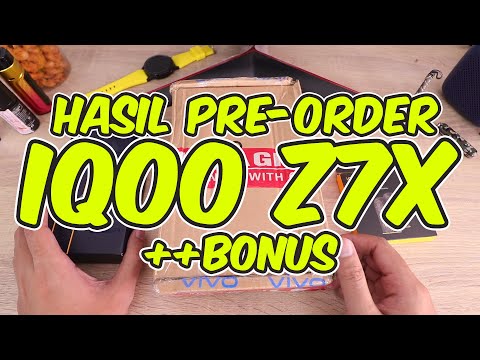 Видео: Unboxing IQOO Z7X Hasil Pre Order Dapet Banyak Bonuys!!