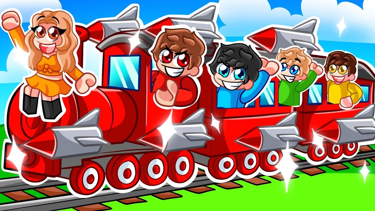 Construí el TREN MÁS RÁPIDO de Roblox!