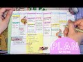 Plan With Me: vertical blocked highlights