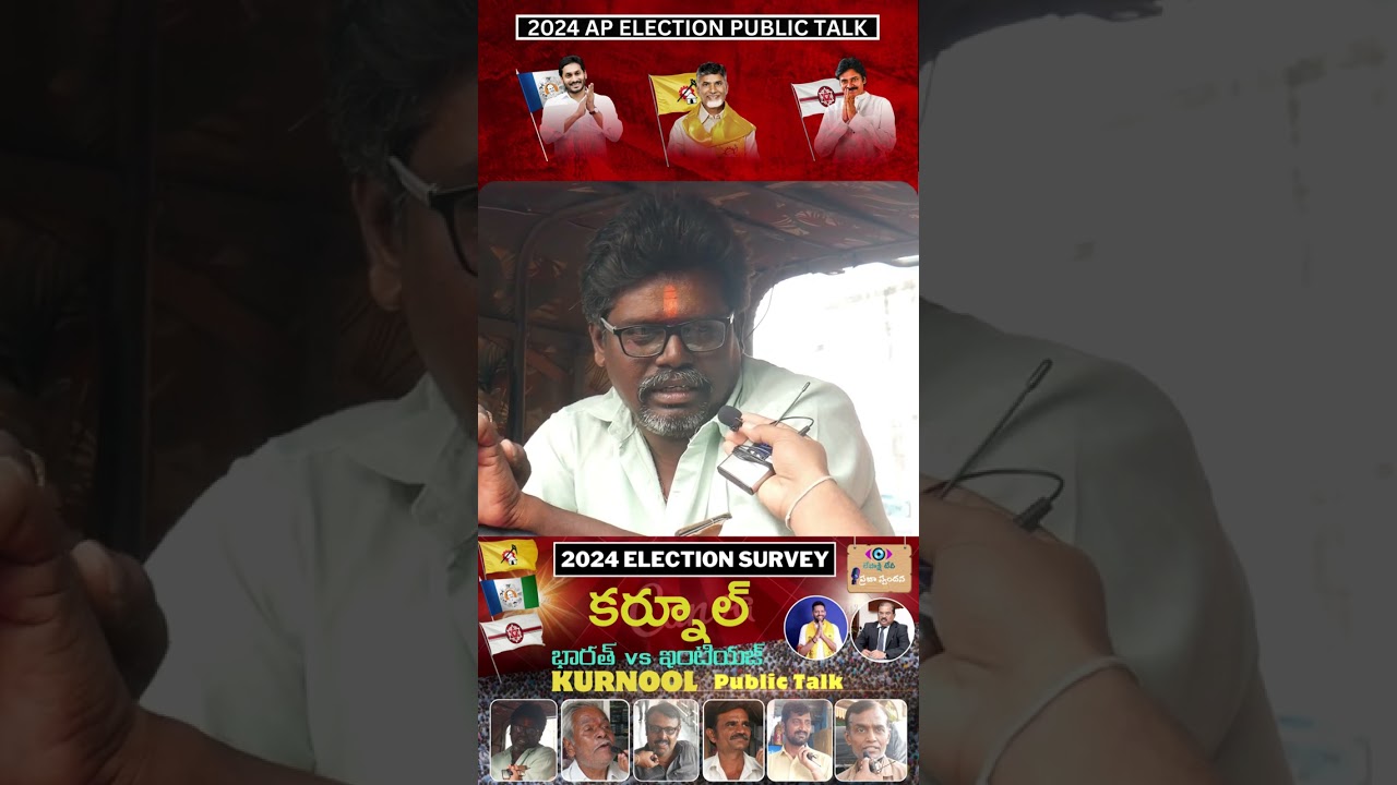 కర్నూలు ప్రజా స్పందన | Kurnool Public Talk | AP Elections 2024 | YCP | TDP | JSP | BJP | CONG